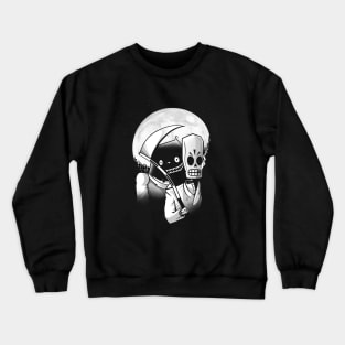 It Shone, Pale As Bone Crewneck Sweatshirt